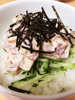 マグロとマヨネーズで☆ツナネーズ丼-レシピのメイン写真