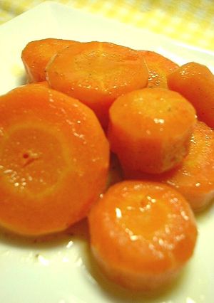レンジで簡単～♥にんじんグラッセ♥-レシピのメイン写真