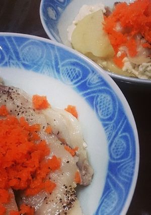豚肉のおろし人参かけシリコンスチーマーで-レシピのメイン写真