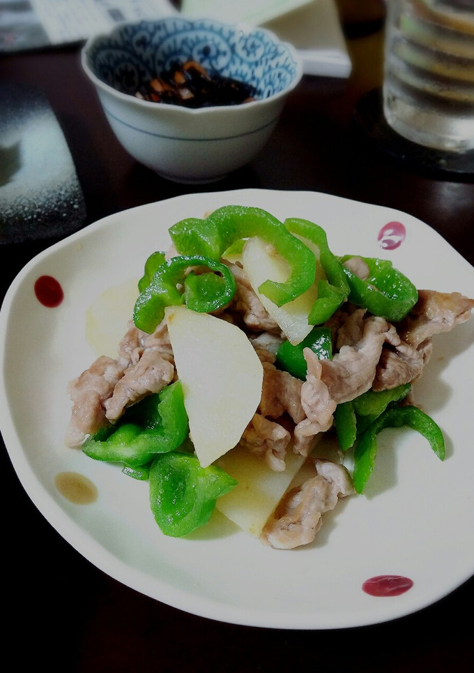 豚肉とじゃがいもの塩ソース炒め-レシピのメイン写真