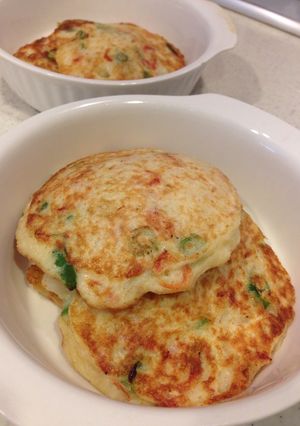 簡単！ふわふわ山芋焼き☆-レシピのメイン写真