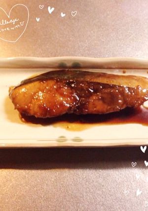 ブリの照り焼き♡-レシピのメイン写真