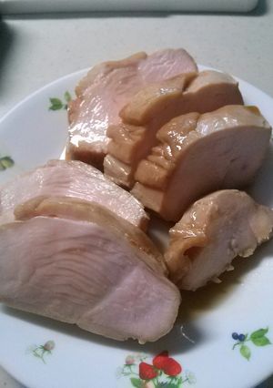 胸肉で！しっとり鶏ハム和風味-レシピのメイン写真
