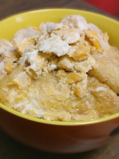ひとりご飯にも☆揚げの簡単丼-レシピのメイン写真