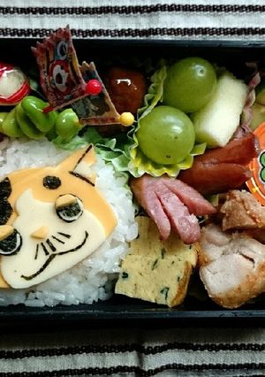 妖怪ウォッチ キャラ弁ﾏｽﾀｰﾆｬｰﾀﾞ-レシピのメイン写真