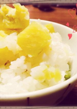 超簡単！やみつきサツマイモご飯-レシピのメイン写真