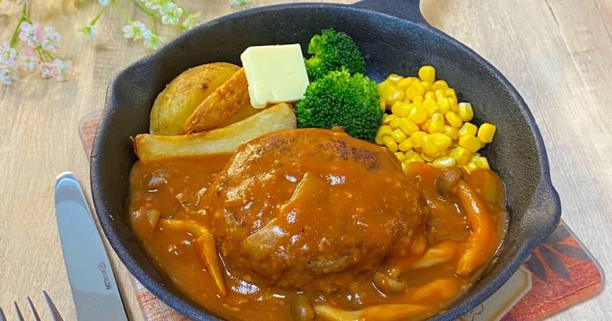 基本からアレンジまで！思わずつくりたくなる「コンソメ 煮込み ハンバーグ」のレシピ集 | クックパッド