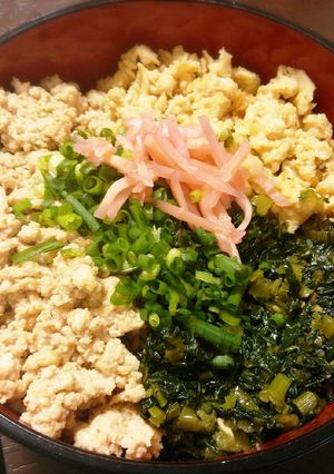 ヘルシー☆三色丼-レシピのメイン写真