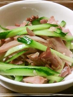 焼き豚ときゅうりの中華和え-レシピのメイン写真