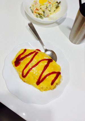 オムライス 卵が破けない裏技 片栗粉-レシピのメイン写真
