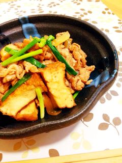 厚揚げで簡単☆肉豆腐-レシピのメイン写真