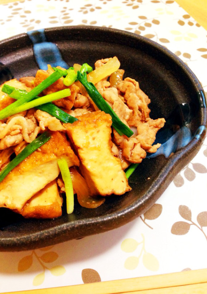 厚揚げで簡単☆肉豆腐-レシピのメイン写真