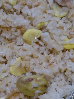 炊飯器で簡単!栗ごはん-レシピのメイン写真