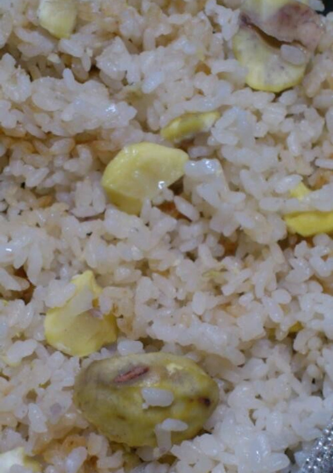 炊飯器で簡単！栗ごはん-レシピのメイン写真