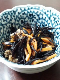 定番副菜!ひじきの煮物-レシピのメイン写真
