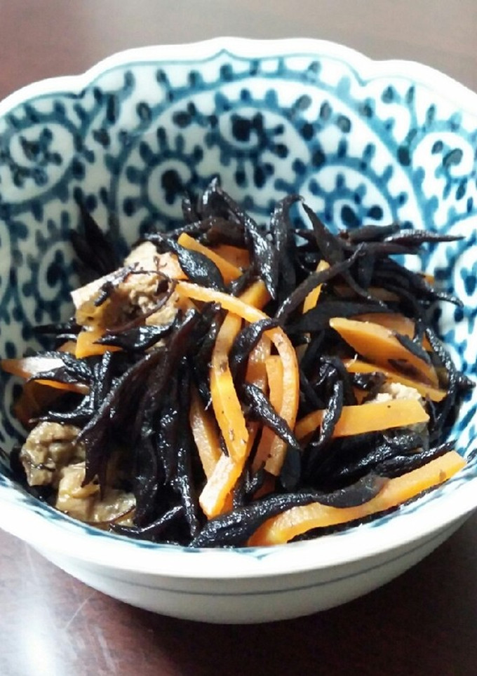 定番副菜！ひじきの煮物-レシピのメイン写真
