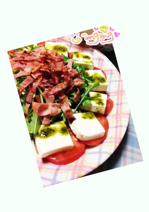 簡単♡トマトと豆腐のオードブル-レシピのメイン写真