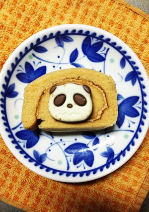 さくさくパンダのロールケーキ-レシピのメイン写真