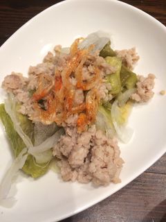 焼きナスと挽肉のアジアンサラダ-レシピのメイン写真