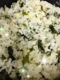 激ウマ♡給食の味?!超簡単わかめごはん♡-レシピのメイン写真