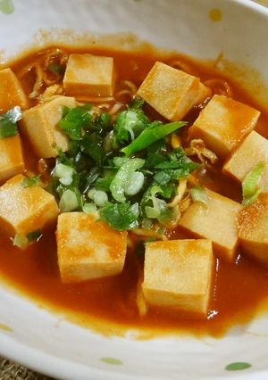 ストック食材で簡単！レンジで高野豆腐♡-レシピのメイン写真