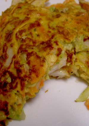 息子のごはん（お好み焼き）-レシピのメイン写真