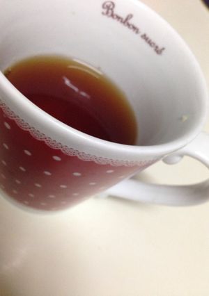 のど風邪ならすぐ飲む！生姜紅茶！-レシピのメイン写真