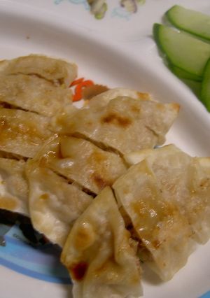 息子のごはん（餃子）-レシピのメイン写真