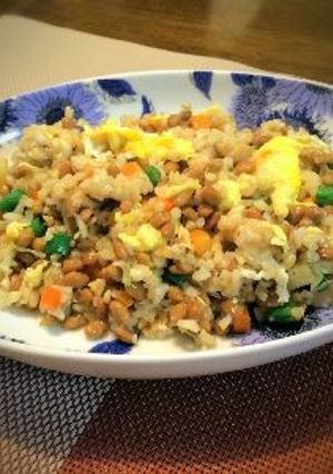 納豆炒飯-レシピのメイン写真