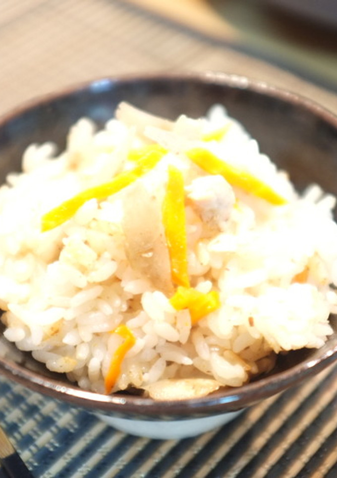茅乃舎のだしde鶏ごぼうの炊き込み御飯♪-レシピのメイン写真