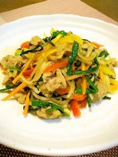 カレー風味の野菜炒め-レシピのメイン写真
