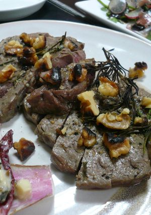 牛肉のタリアータ♪ワインに是非！-レシピのメイン写真