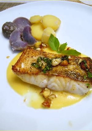 ♫白身魚を我家風オランデーズソースで♫-レシピのメイン写真