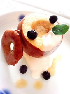 白雪姫の焼き林檎-レシピのメイン写真