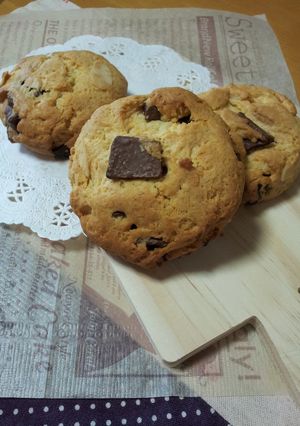 子供のおやつ♪アーモンドチョコスコーン☆-レシピのメイン写真
