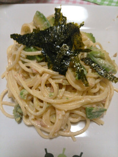 梅とアボカドのパスタ-レシピのメイン写真