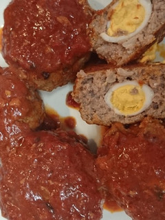 おもてなしにも☆うずら煮込みハンバーグ☆-レシピのメイン写真