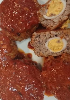 おもてなしにも☆うずら煮込みハンバーグ☆-レシピのメイン写真