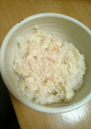 ポテサラご飯-レシピのメイン写真