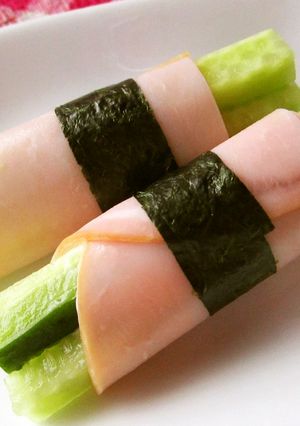 最速簡単おつまみ　ハムきゅうり-レシピのメイン写真