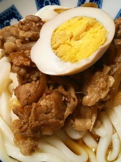 すき焼き肉うどん-レシピのメイン写真