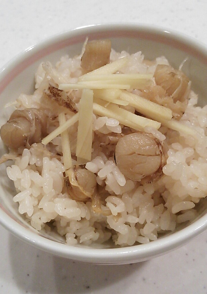 簡単！帆立の炊き込みごはん♪-レシピのメイン写真