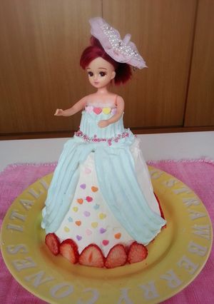 リカちゃん☆ドールケーキ-レシピのメイン写真