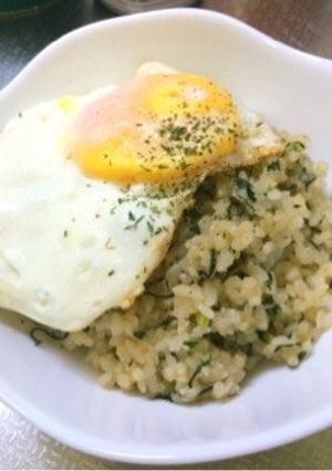 小松菜炒飯-レシピのメイン写真