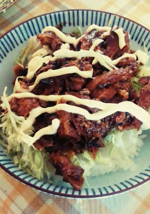 さんまの蒲焼き缶詰丼-レシピのメイン写真