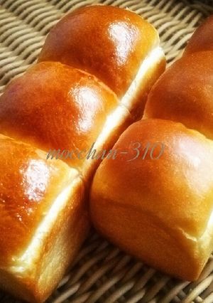 はちみつミルク食パン＊スリム型×２本分-レシピのメイン写真