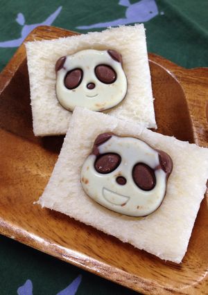 さくさくぱんだのチョコチーズサンド-レシピのメイン写真