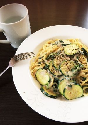 家にあるもので、簡単クリームパスタ☆-レシピのメイン写真