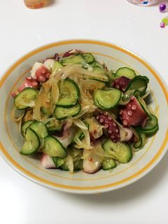 ピリ辛タコ-レシピのメイン写真