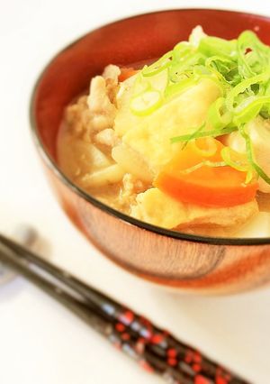鶏味塩 de 簡単☆トン汁(豚汁)-レシピのメイン写真